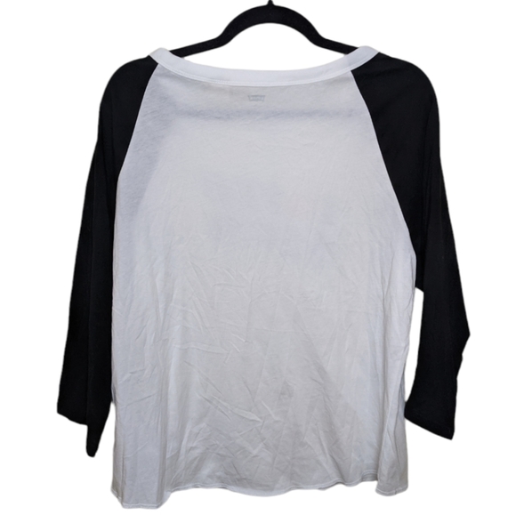 Levi’s “Love & Levi’s” Logo Baseball Top - Size M ❤️ - Picture 3 of 5